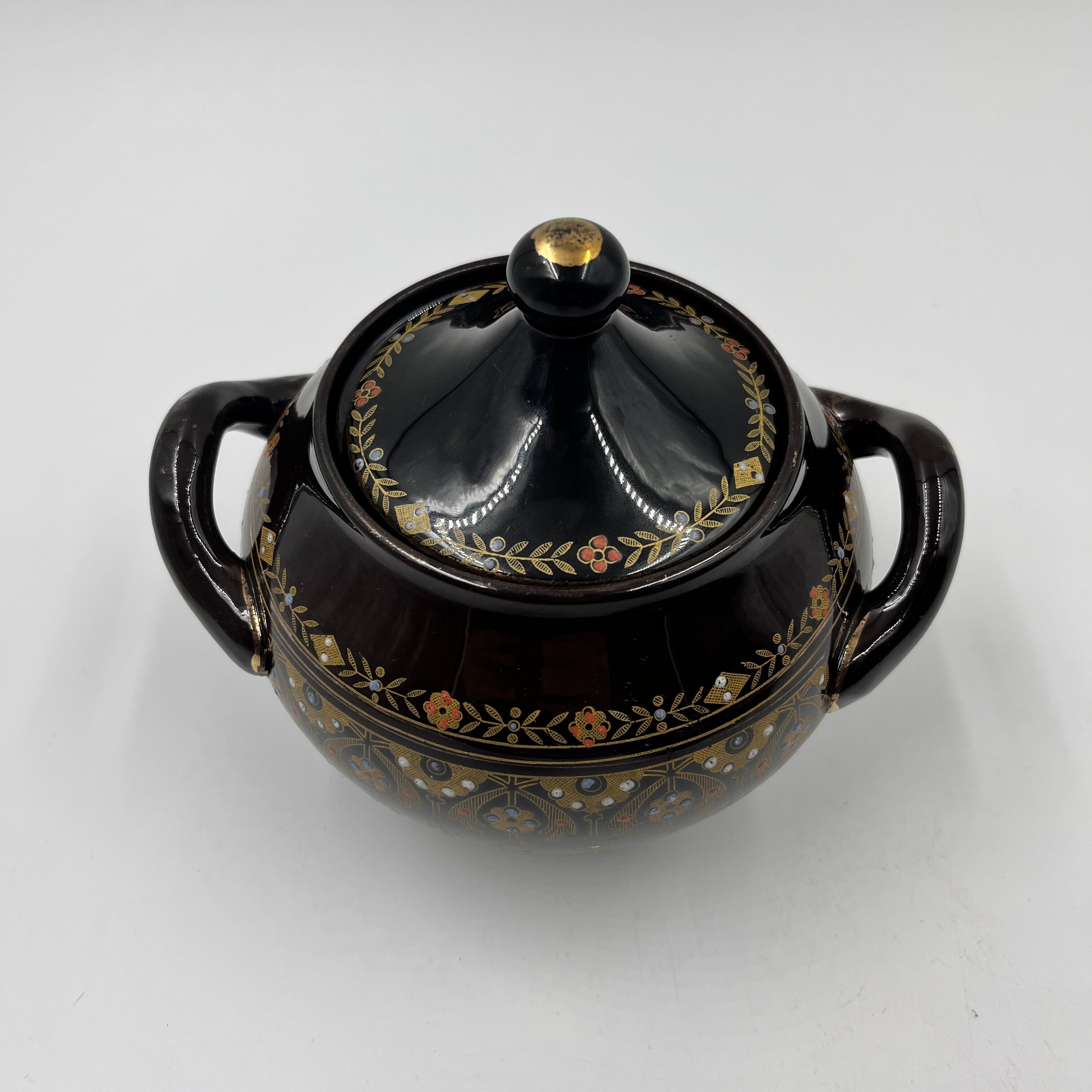 Tea service Sarreguemines Rockingham