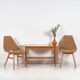 Decorative Retro Chairs (circa 1960). Set of 2 pieces