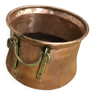 Copper cauldron