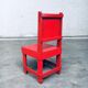 De Stijl Movement Design Red Chair attributed to Jan Wils, Netherlands, 1920s