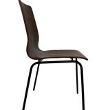 Vintage Friso Kramer for Auping 'Euroika' plywood dining chair, The Netherlands 1960's