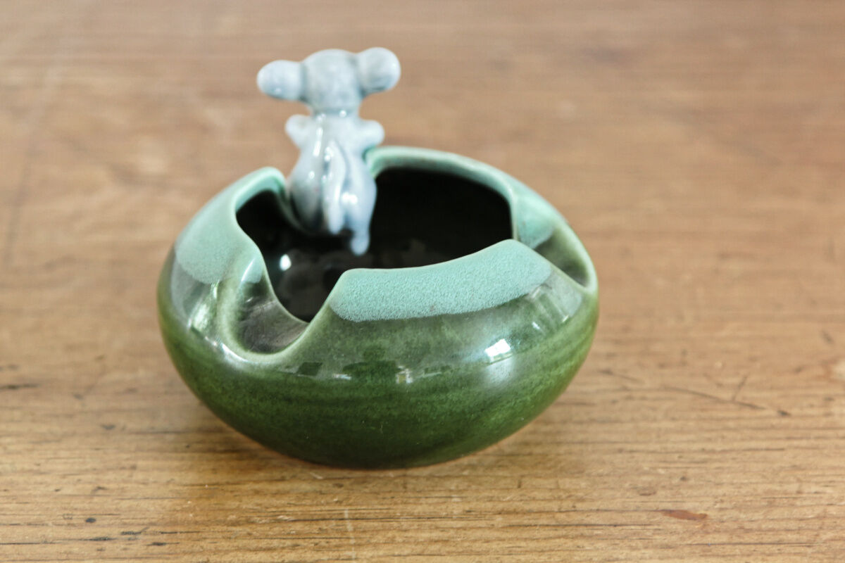 Vintage mouse ashtray