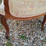 Paire de fauteuils anciens style louis xv