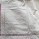 Ancient mestizo sheet embroidered