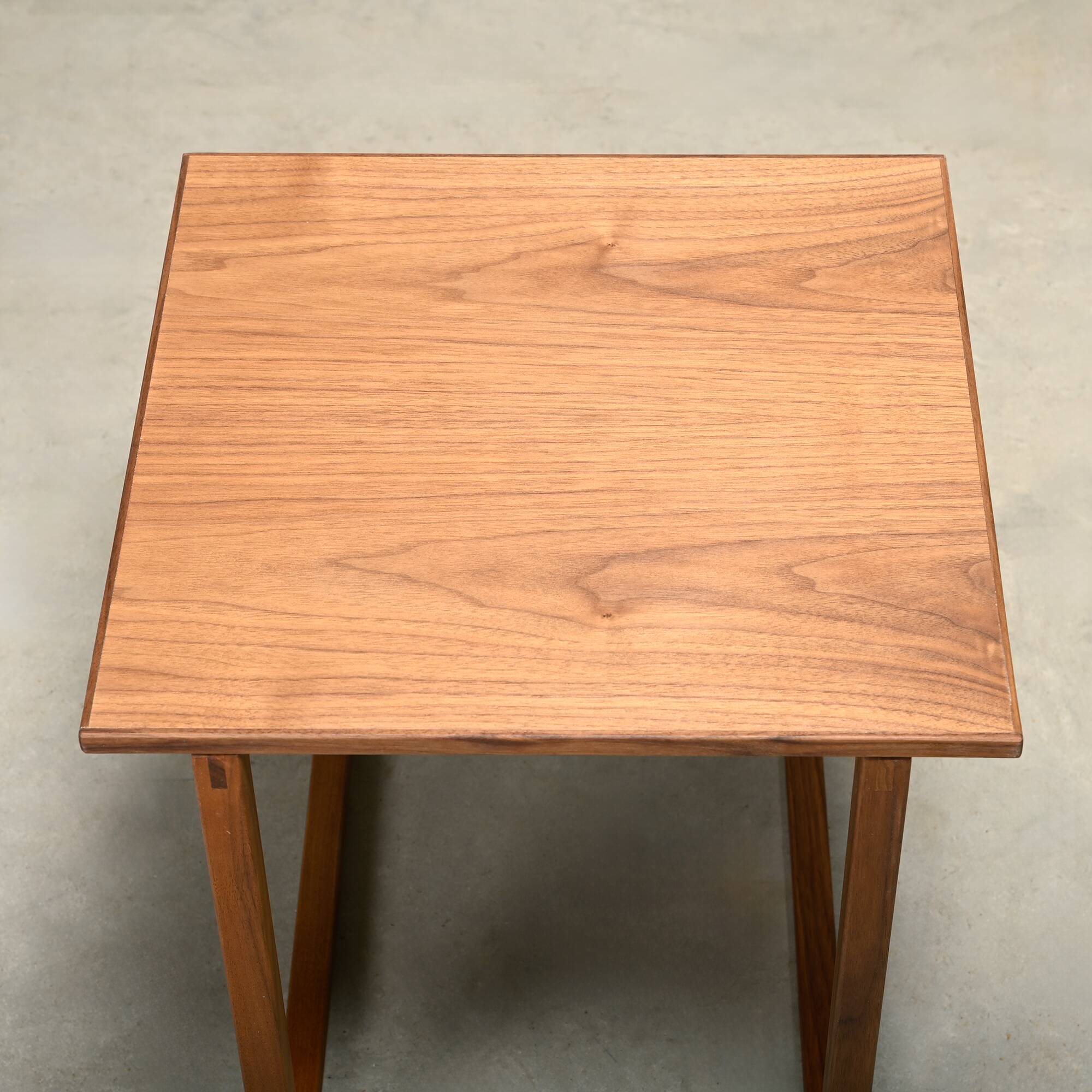 Kai Kristiansen Cube No. 33 Interlocking Nesting Tables in Walnut, Denmark