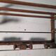 Napoleon III style bamboo wood coat rack