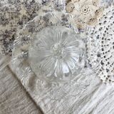 Vintage pressed glass cheese bell