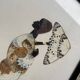 Tableau en ailes de papillons