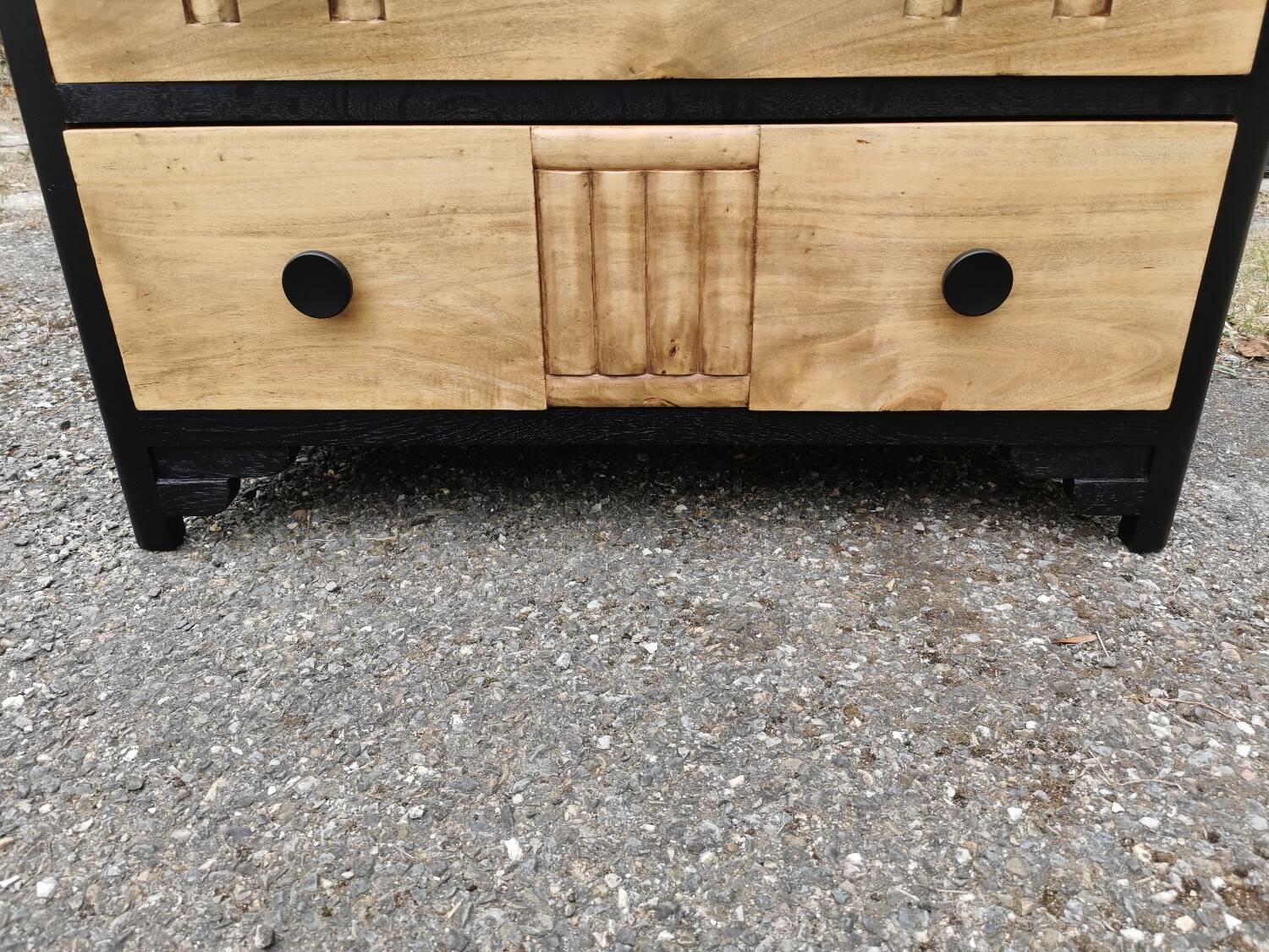 Renovated Art Deco chest of drawers