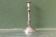 Silver-plated candlestick, late 19th century.