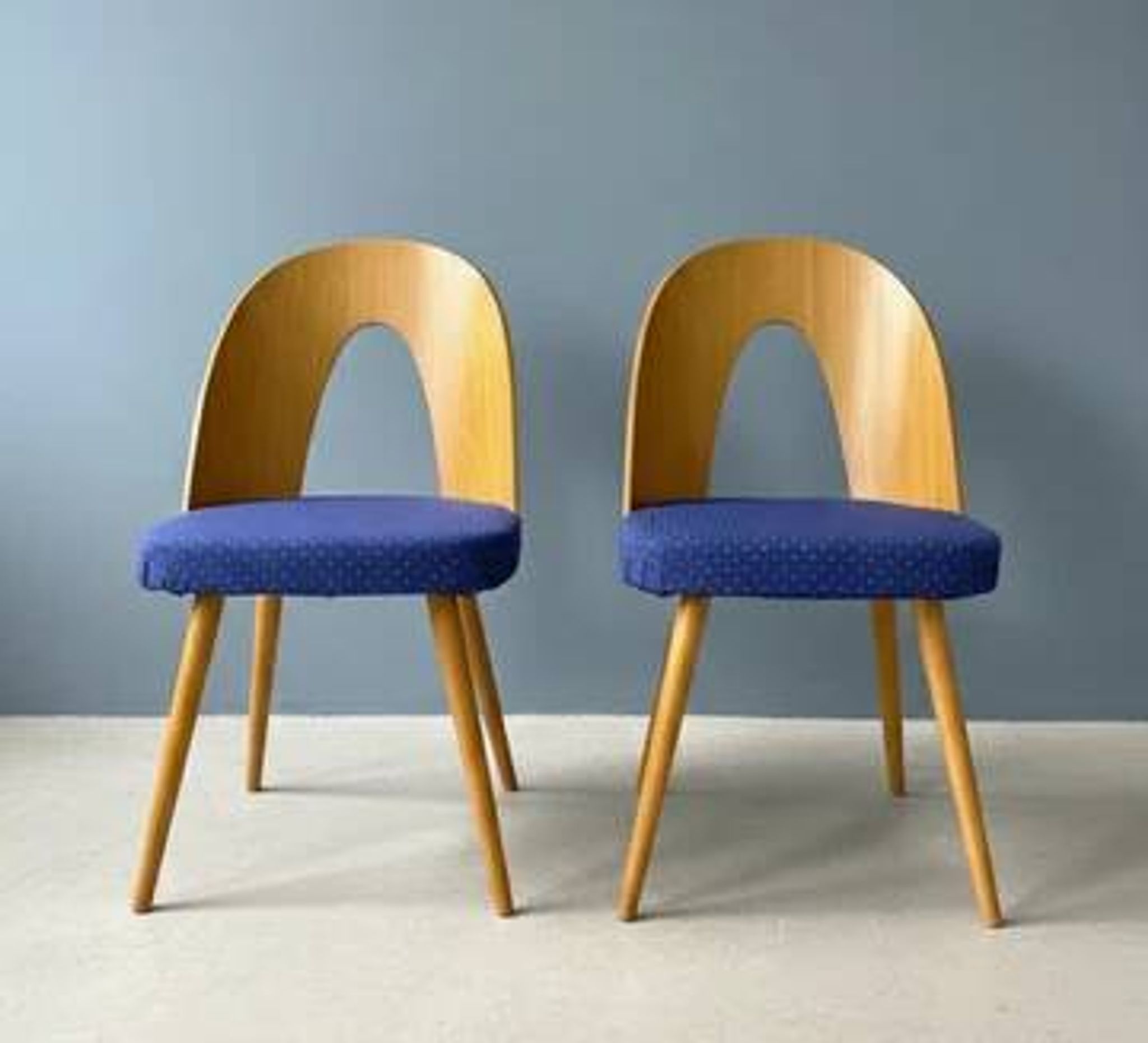 Retro Chair, TON Antonín Šuman, 1960s (Set of 2)