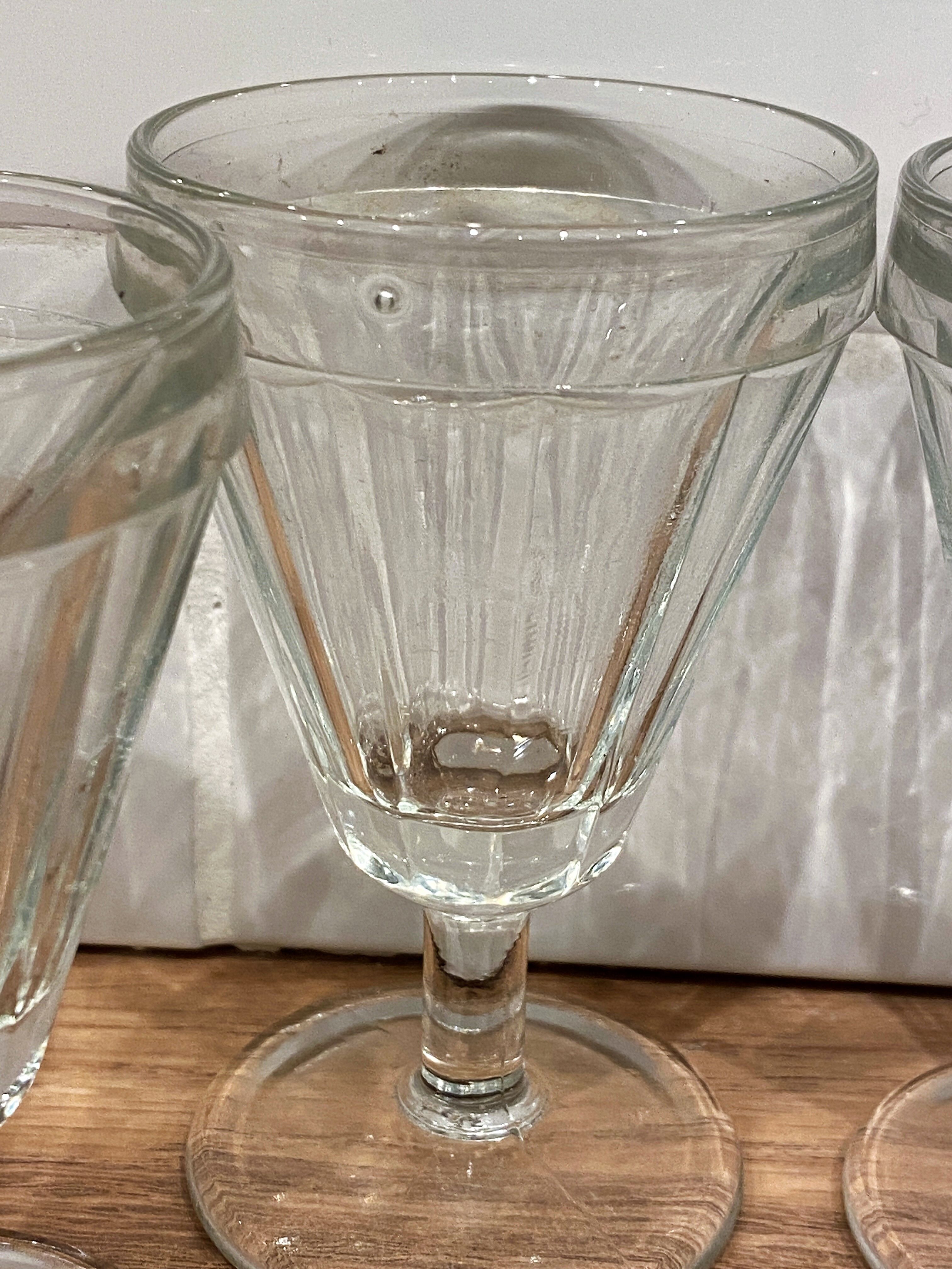 Set de 4 verres à vin bistrot