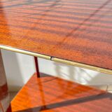 Vintage Formica trolley on wheels from the 1960s