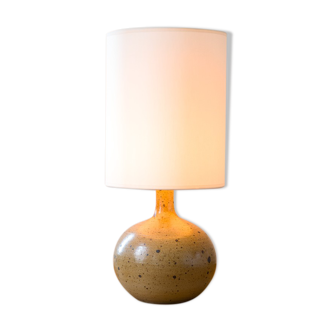 Vintage stoneware lamp