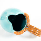 Vase en céramique par Alexandre de Wemmel Belgique années 1950