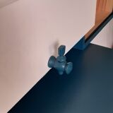 Wall-mounted wooden shelf