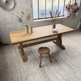 2m beech monastery table