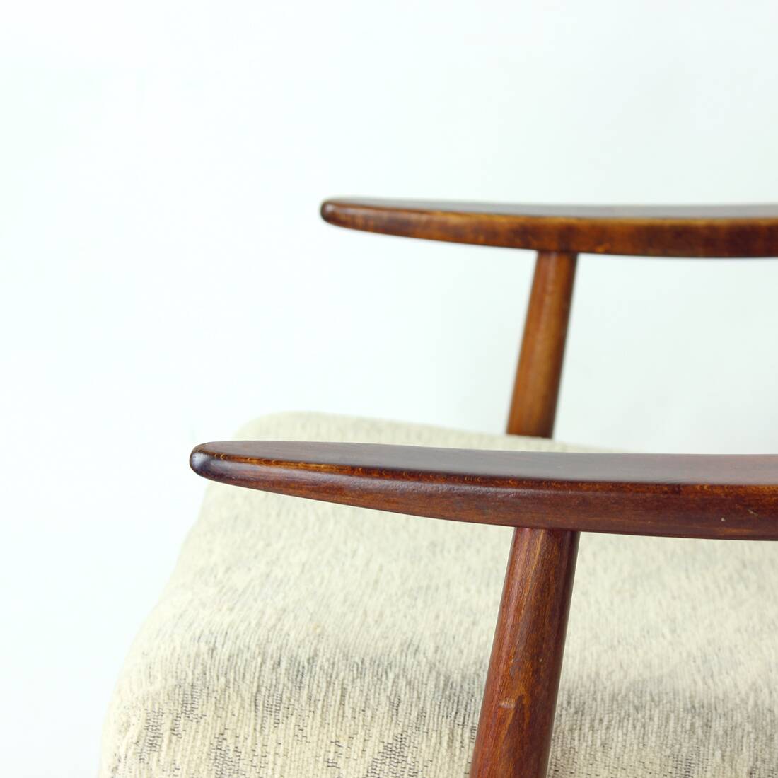 Boomerang Armchair By Ton, Czechoslovakia 1960s