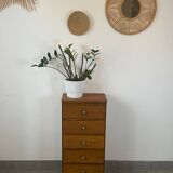 Oak chest of drawers, 1960s