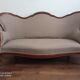 Old Napoleon III mahogany bench