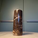 Carrara marble cylinder vase