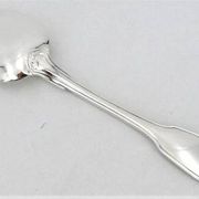 Christofle Vendome model 6 spoons, ice scoops, in silver-plated metal, 12.7 cm
