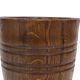 Vintage umbrella stand holder oak basket storage design 60's minimalist