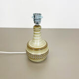 Ceramic studio pottery table light base by Joseph Simon for Soholm, denmark 1970