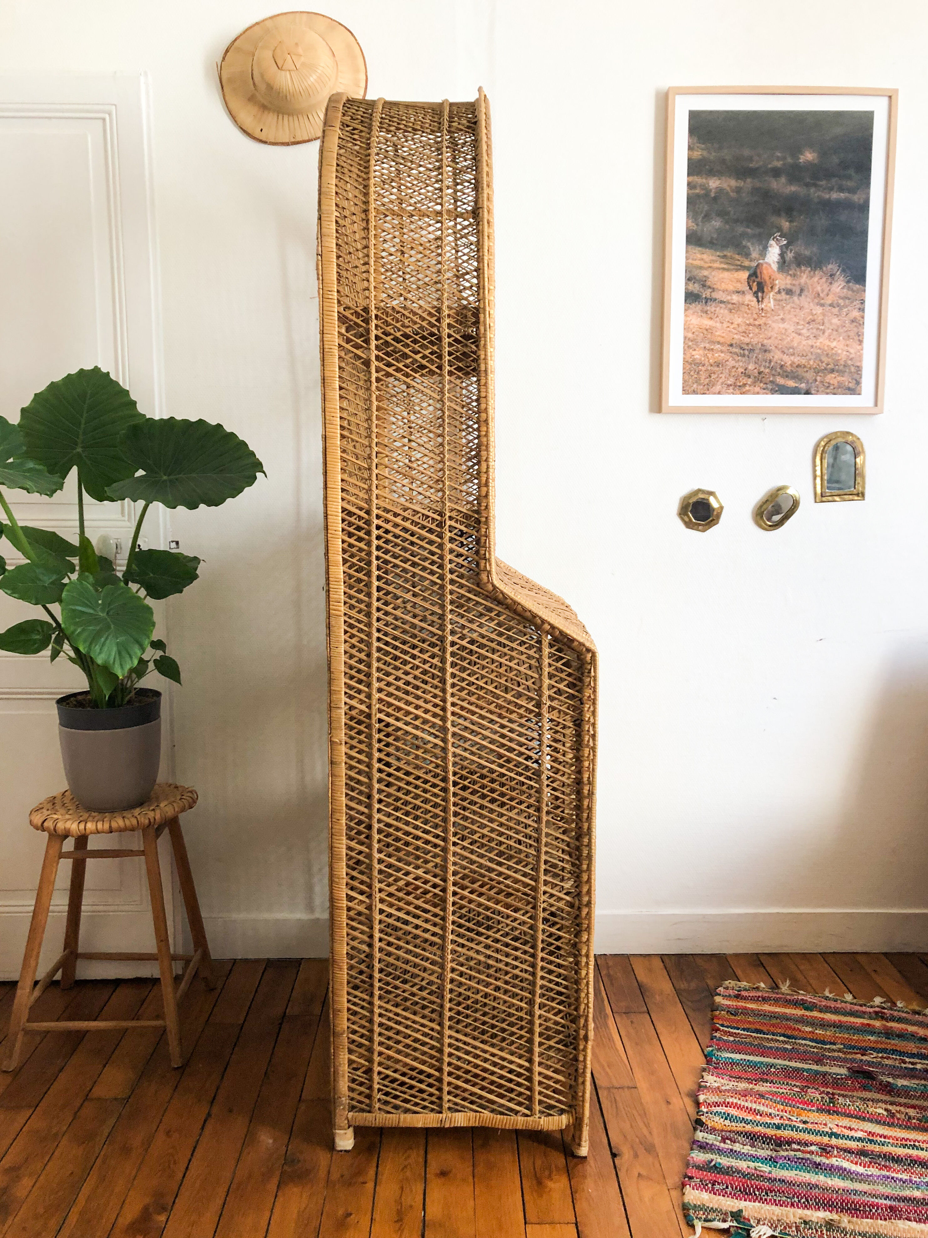 Sublime wicker shelf