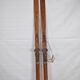 Pair of vintage Ramy skis 1950