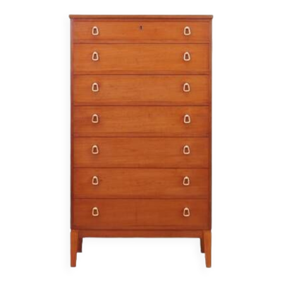 Commode en acajou, design danois, années 1970, production : Danemark