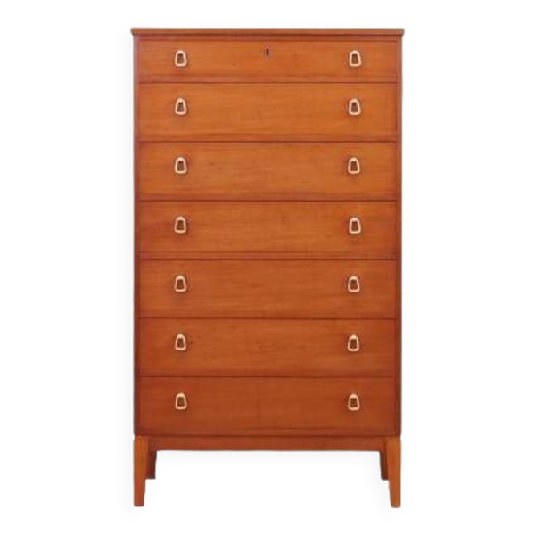 Commode en acajou, design danois, années 1970, production : Danemark