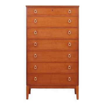 Mahogany chest of drawers, Danish design, 1970s, production: Denmark