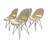 Set of 4 chairs by Miroslav Navratil