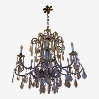 Lustre provenance antiquaire