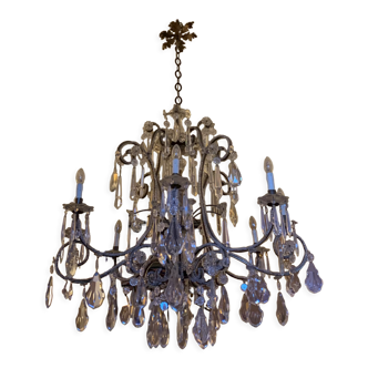 Lustre provenance antiquaire