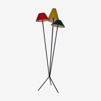 Lampadaire tripode années 50