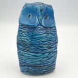 Ceramic OWL Rimini Blu by ALDO LONDI for BITOSSI, Italy