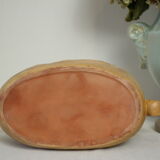 Art nouveau planter terracotta bas-reliefs