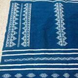 Blue carpet Moroccan 160x90cm