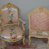 Fauteuils style Louis XV