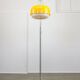 Space Age Yellow Medusa Floor Lamp by Luigi Massoni for Guzzini, 1970s