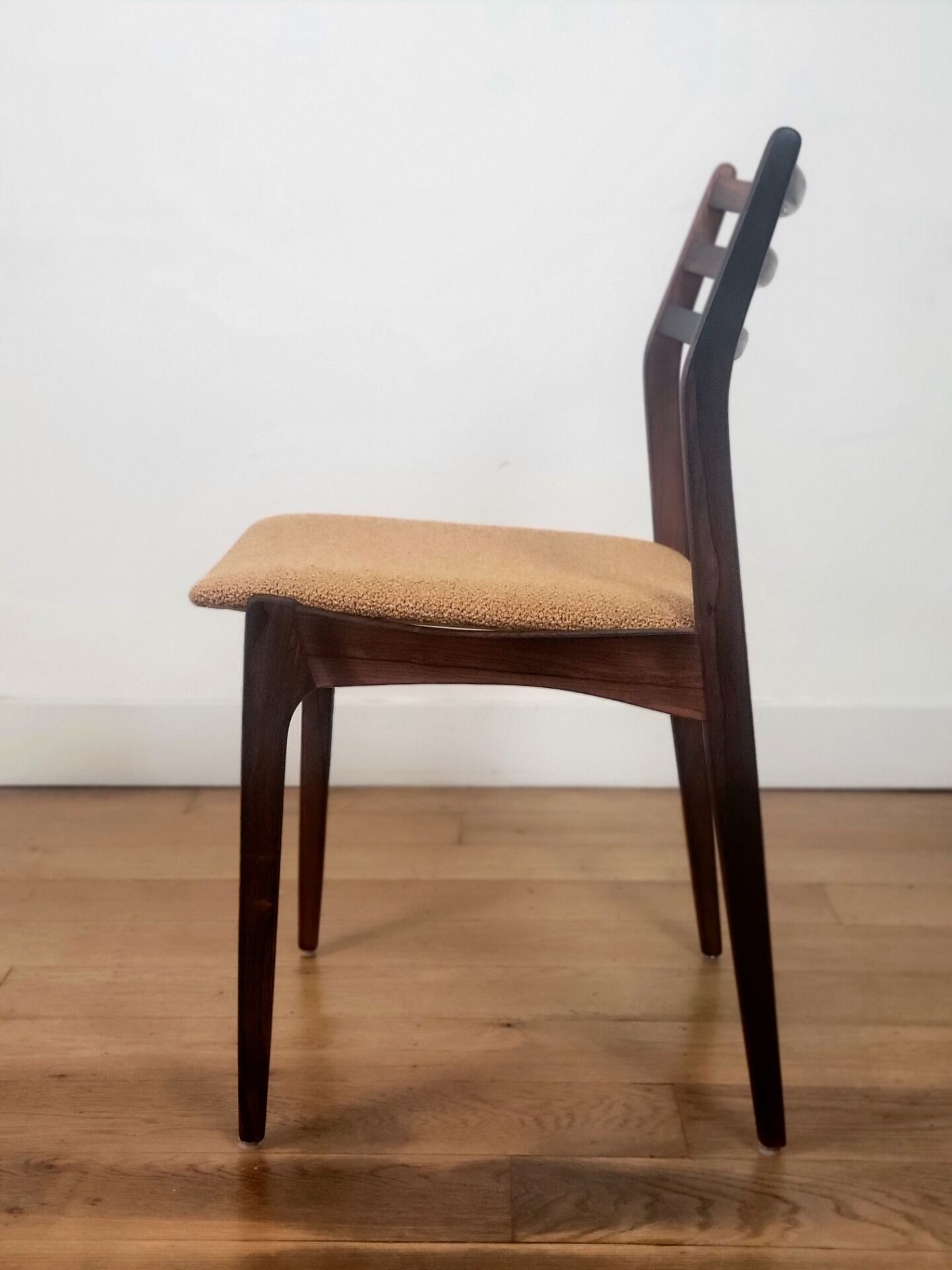Set of 4 vintage Danish chairs by Vestervig Eriksen in rosewood