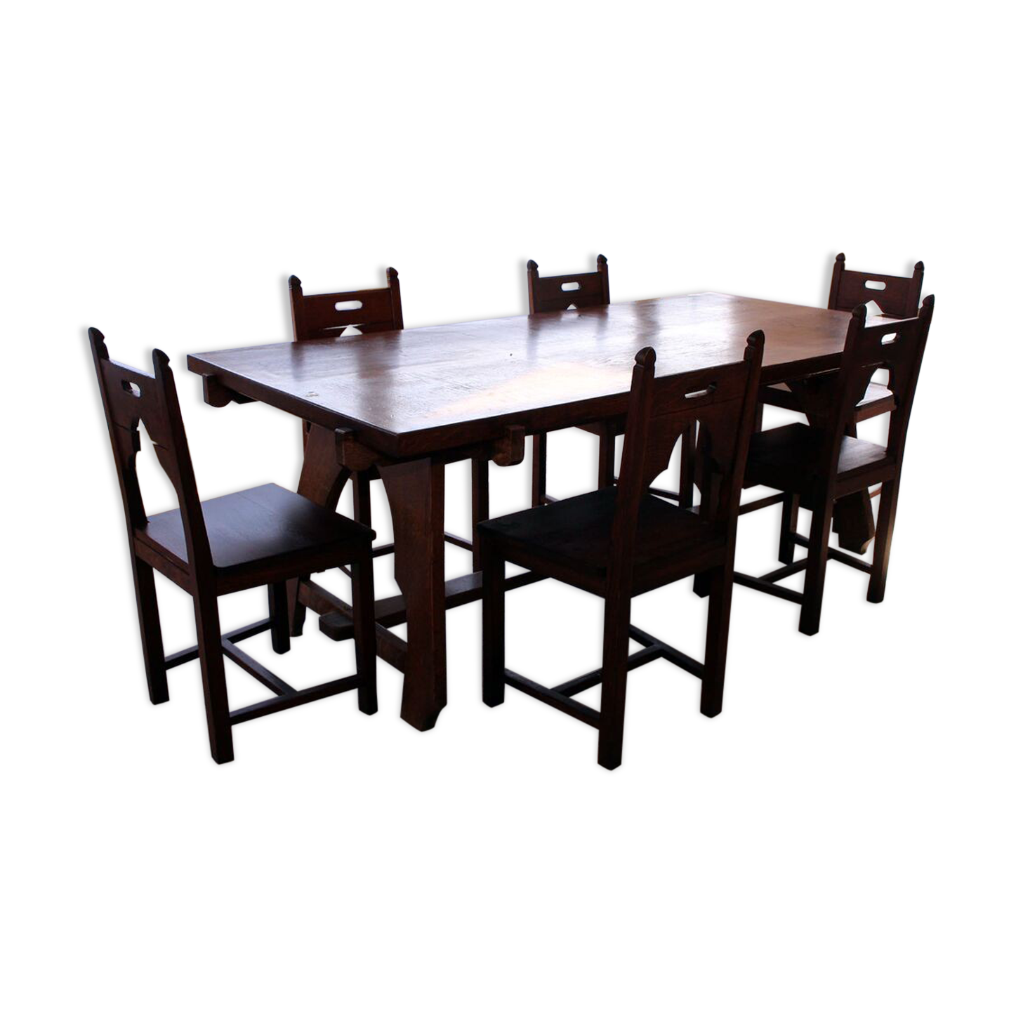 Table and 6 chairs set