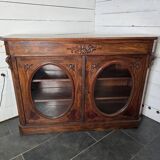 Mahogany display cabinet