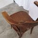 Chaise de salle à manger vintage en bois courbé : fauteuil style Thonet du milieu du siècle