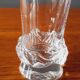 4 Champagne flutes from the 1950s in Daum crystal, Sorcy model
