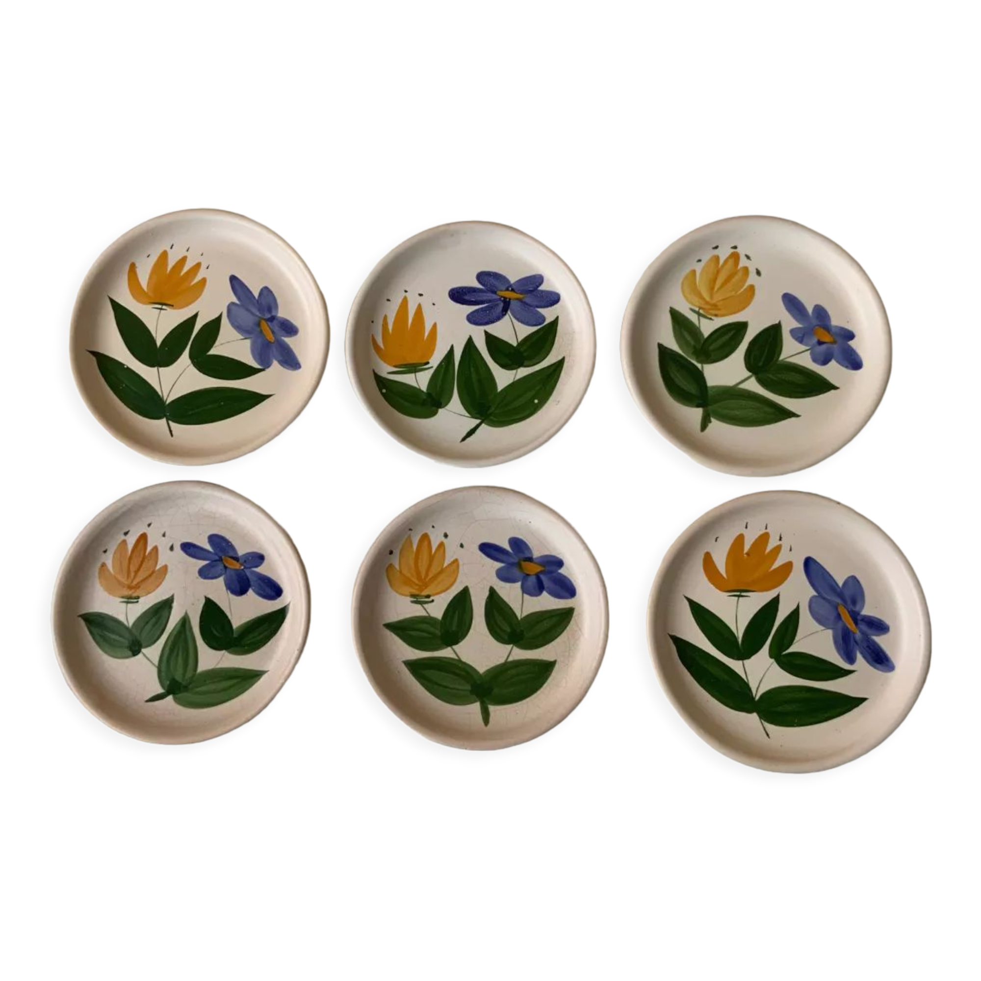 Assiettes Poterie du Marais