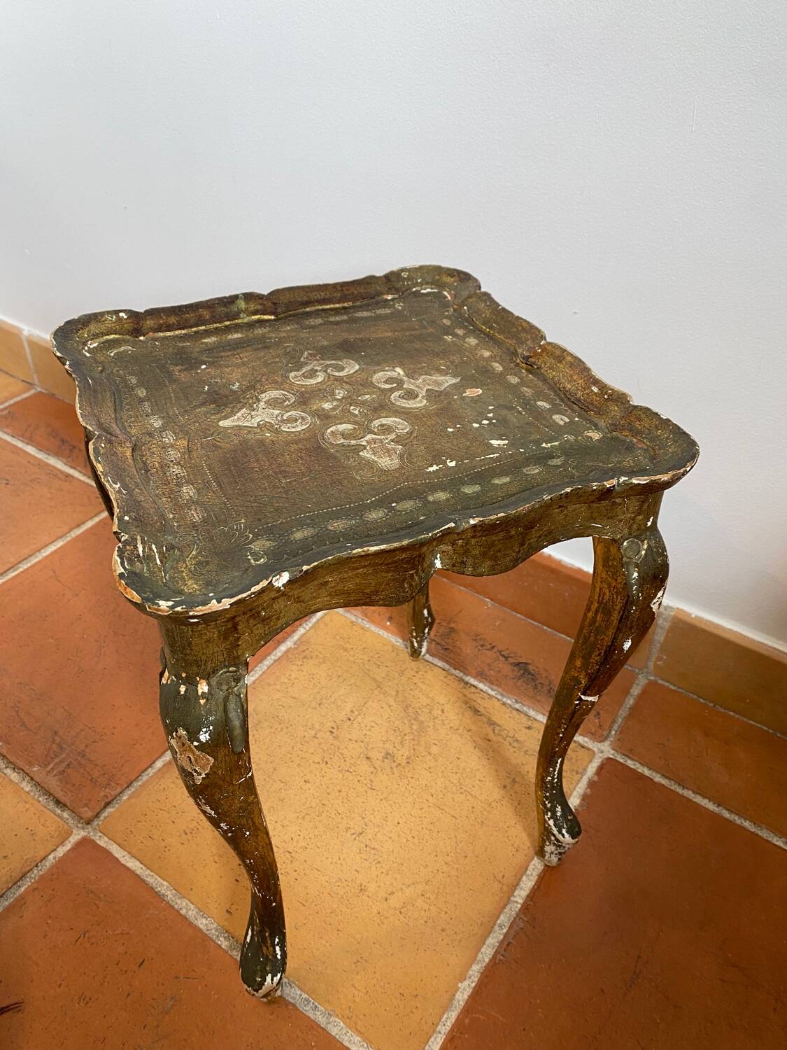 Florentine side table