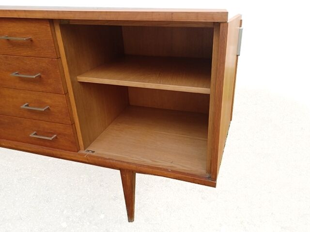 1950s solid wood sideboard